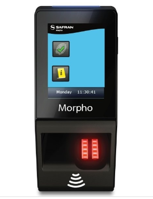 Idemia Sigma Lite Bio & iCLASS Card Reader with LCD Display, 500 Users