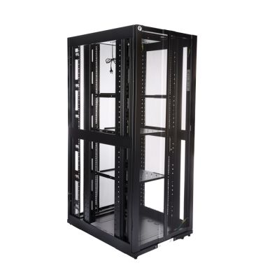 4ft Data Rack Many Ru 4Cabling 45RU 1070mm Deep x 800mm Wide Premium Server Rack With Bi-Fol